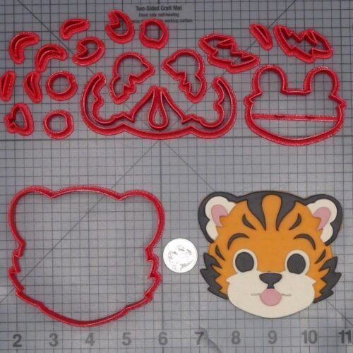 Tiger Head 266-L761 Cookie Cutter Set