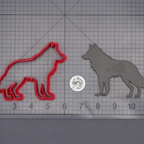 Wolf Body 266-L647 Cookie Cutter Silhouette
