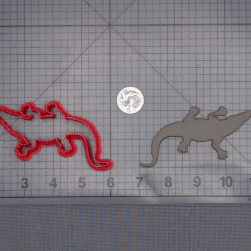 Alligator Body 266-L896 Cookie Cutter Silhouette