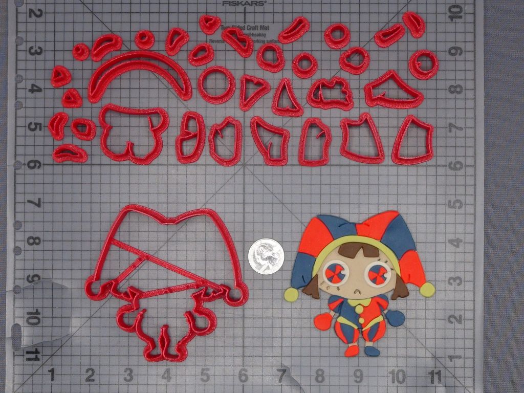 Amazing Digital Circus - Pomni Body 266-M007 Cookie Cutter Set