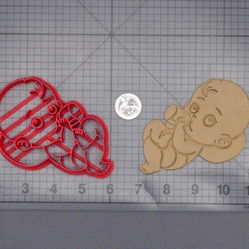 Baby with Bottle 266-L800 Cookie Cutter