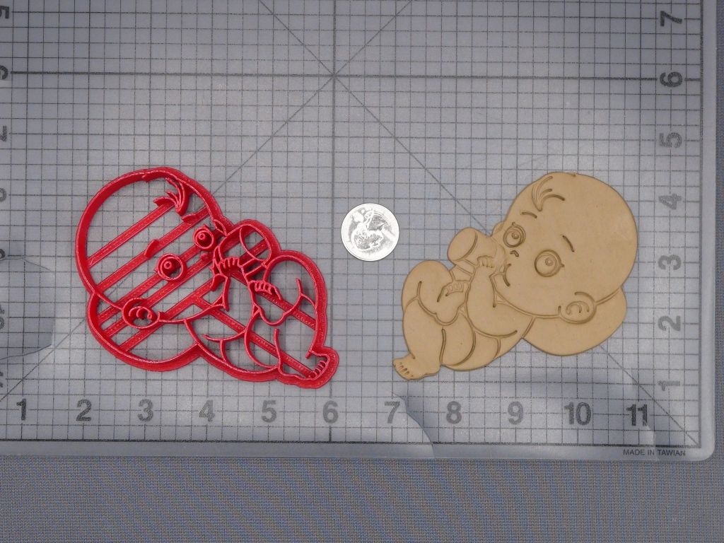 Baby with Bottle 266-L800 Cookie Cutter