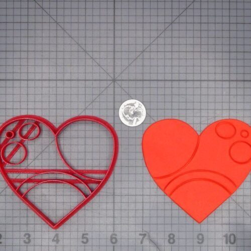 Bluey Heart 266-L828 Cookie Cutter