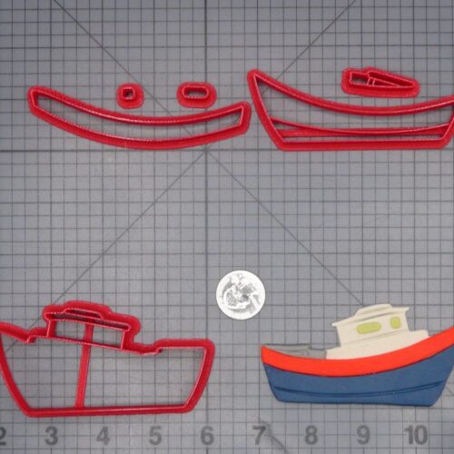 Boat 266-L938 Cookie Cutter Set