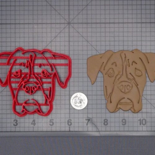 Boxer Dog Head 266-L851 Cookie Cutter
