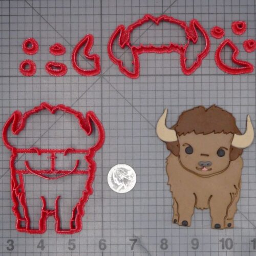 Buffalo Body 266-L918 Cookie Cutter Set