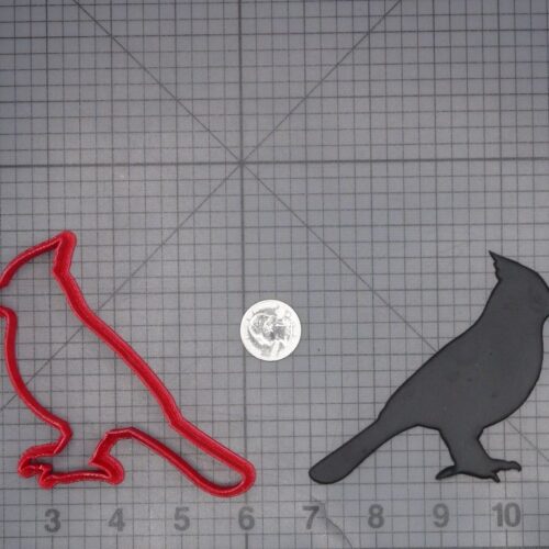Cardinal Bird 266-L976 Cookie Cutter Silhouette