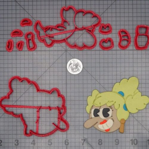 Cuphead - Sally Head 266-M008 Cookie Cutter Set