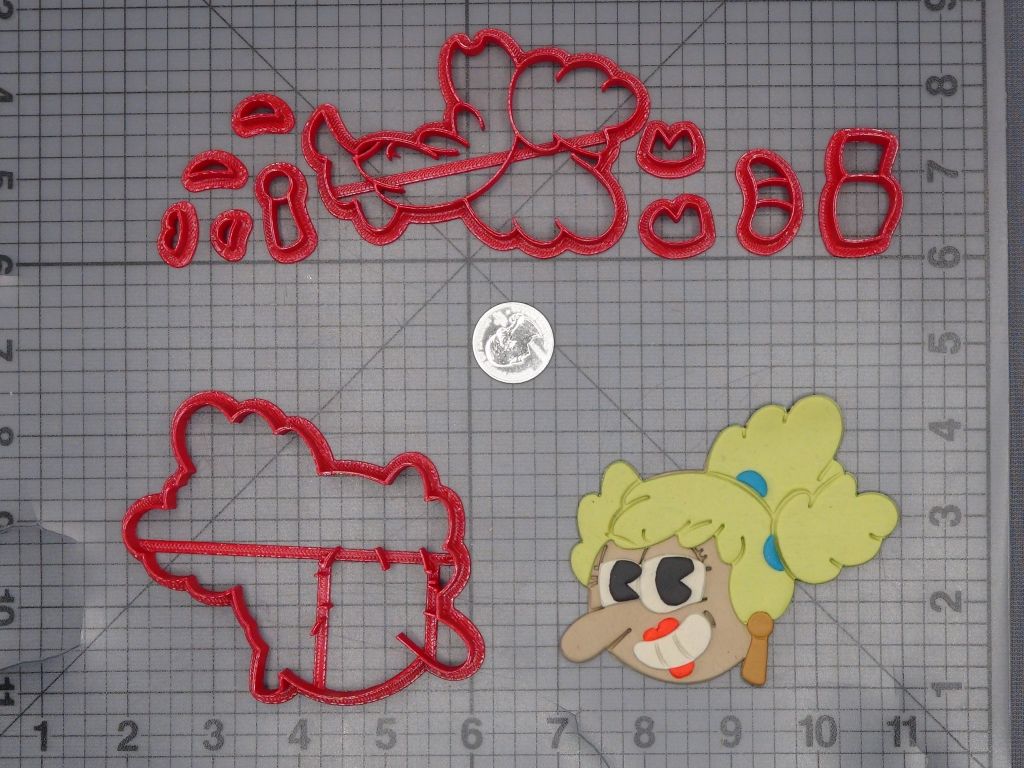 Cuphead - Sally Head 266-M008 Cookie Cutter Set