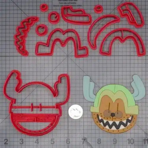 Dog Man - Grandpa Crud Head 266-L932 Cookie Cutter Set
