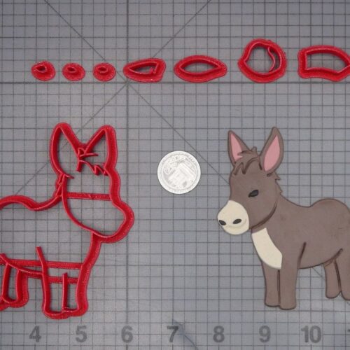 Donkey Body 266-L895 Cookie Cutter Set