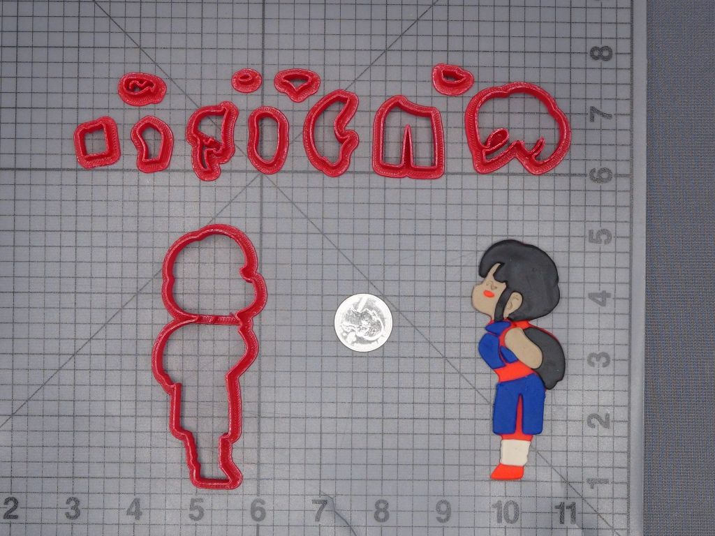 Dragon Ball Z - Chi Body 266-L757 Cookie Cutter Set