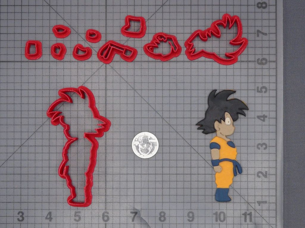 JB_Dragon Ball Z - Goku Body 266-L983 Cookie Cutter Set