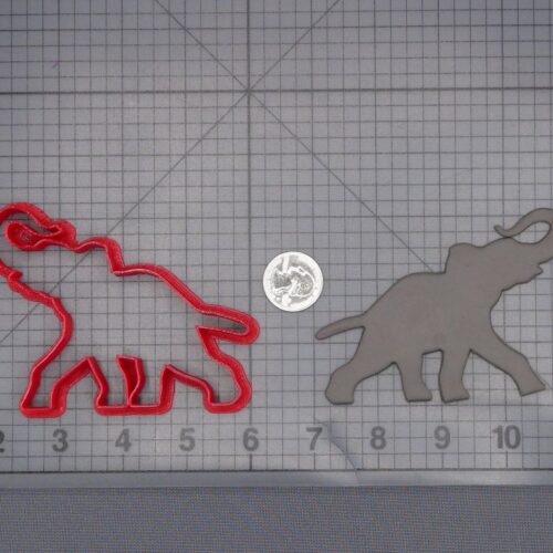 Elephant Body 266-L973 Cookie Cutter Silhouette