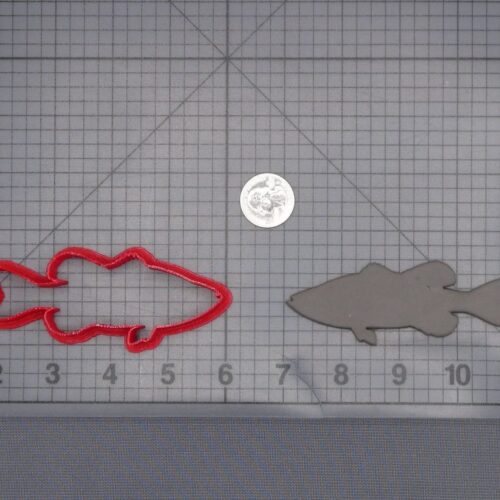 Fish 266-L898 Cookie Cutter Silhouette
