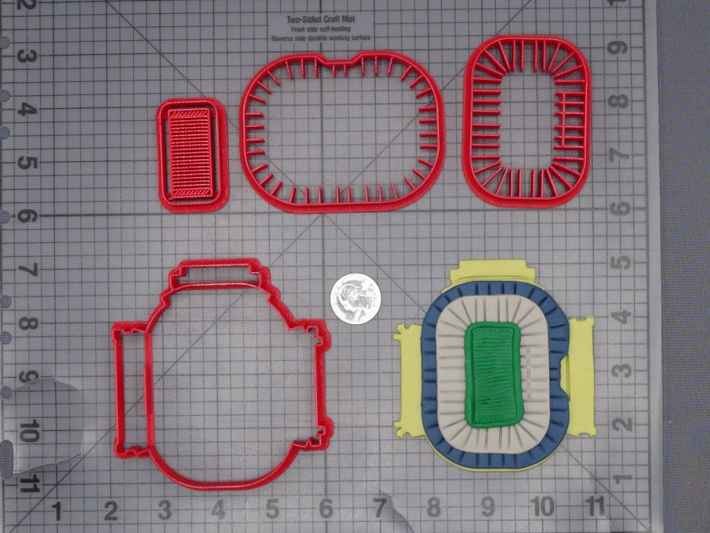 JB_Football Stadium 266-L920 Cookie Cutter Set