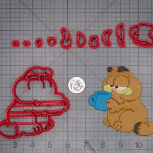 Garfield with Mug 266-M010 Cookie Cutter Set