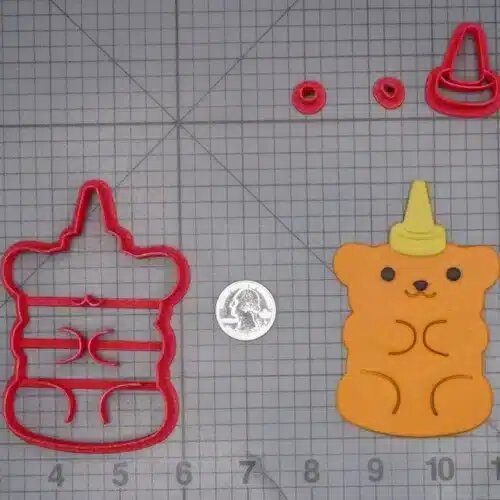 Honey Bear 266-L791 Cookie Cutter Set