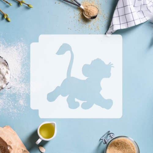 Lion King - Simba Body 783-J377 Stencil