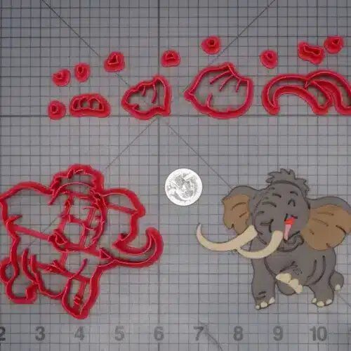 Mammoth Body 266-L765 Cookie Cutter Set