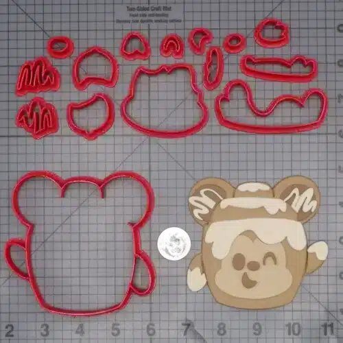 Mickey Mouse Cinnamon Roll 266-L909 Cookie Cutter Set