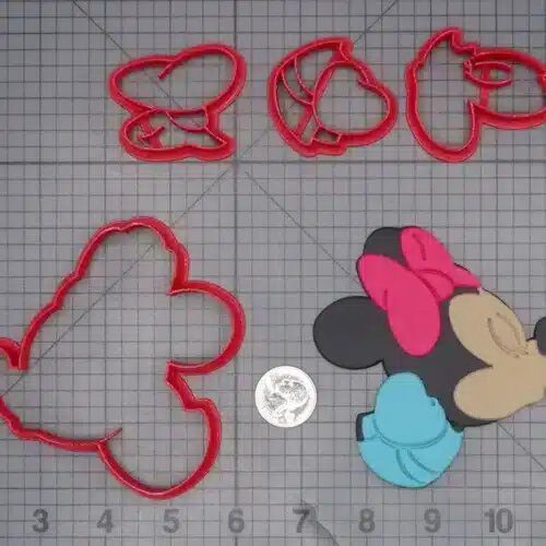 Minnie Mouse Kiss 266-L933 Cookie Cutter Set