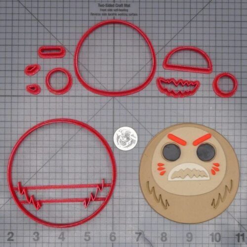 Moana - Kakamora Coconut 266-L784 Cookie Cutter Set