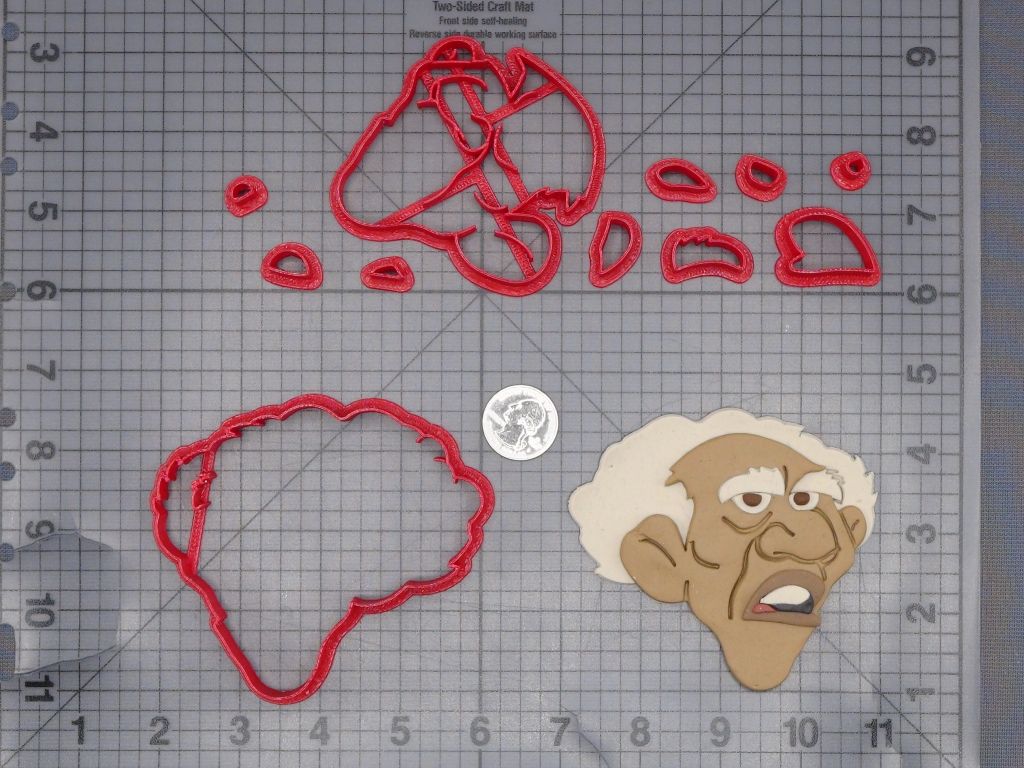 Moana - Kele Head 266-L758 Cookie Cutter Set