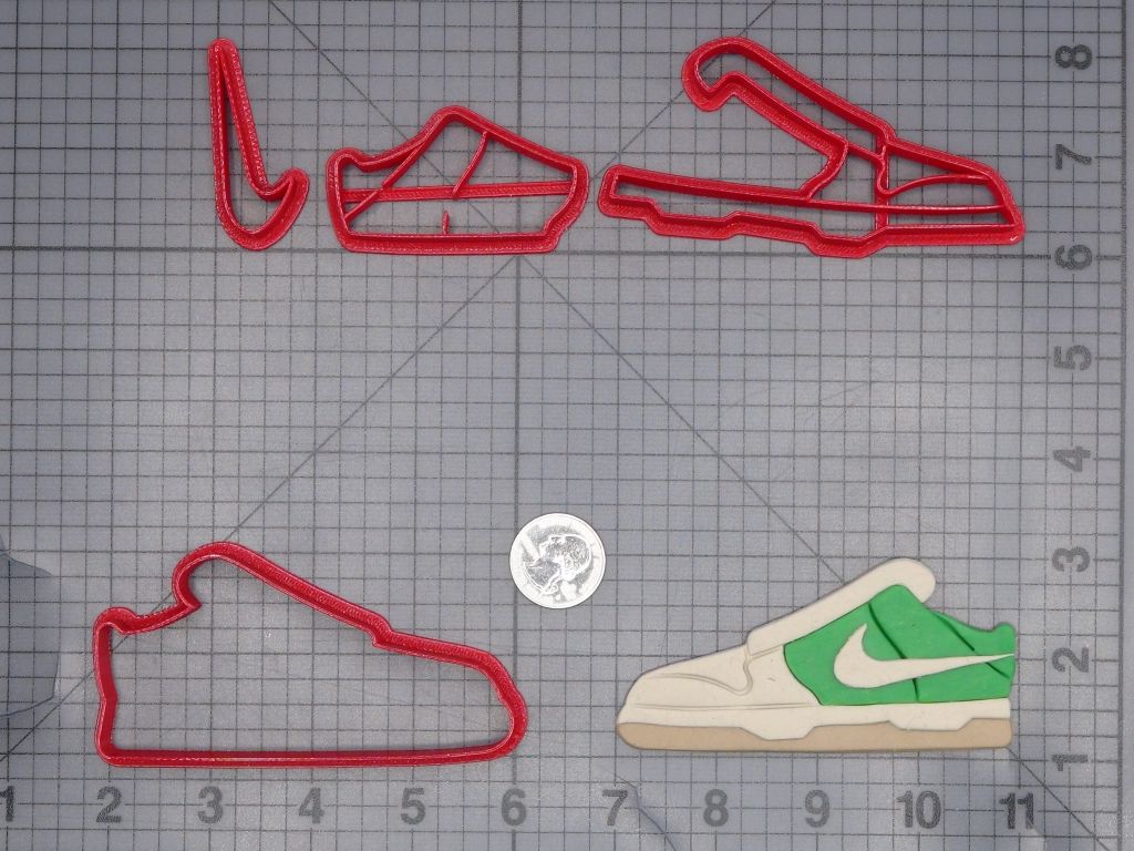 Nike Shoe 266-L785 Cookie Cutter Set