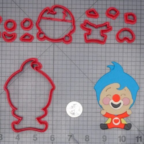 Plim Plim - Clown Body 266-L731 Cookie Cutter Set