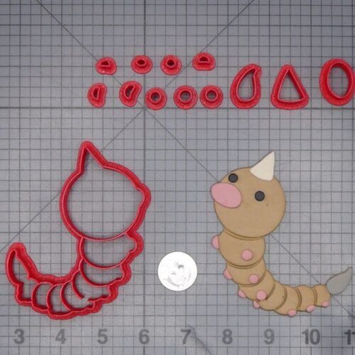 Pokemon - Weddle 266-L858 Cookie Cutter Set
