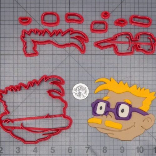 Rugrats - Chas Head 266-L733 Cookie Cutter Set