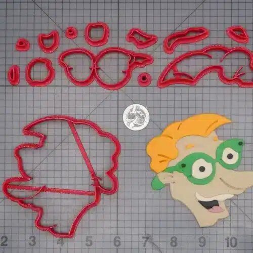 Rugrats - Drew Head 266-L906 Cookie Cutter Set
