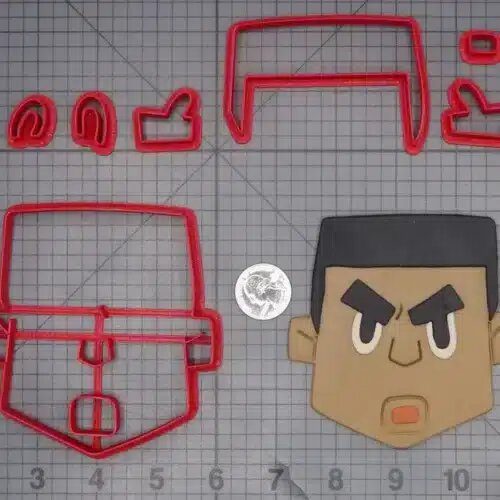 Scissor Seven - Da Chun Head 266-L956 Cookie Cutter Set