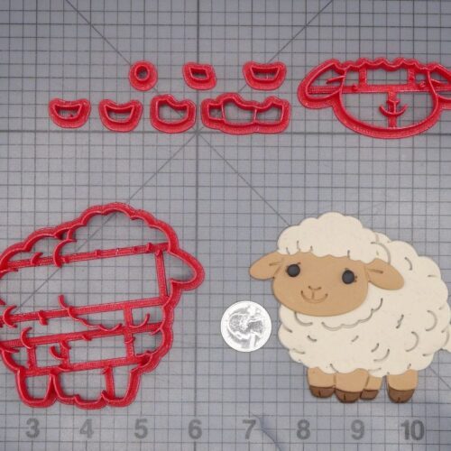 Sheep 266-L667 Cookie Cutter Set