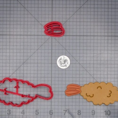 Shrimp Tempura 266-L788 Cookie Cutter Set