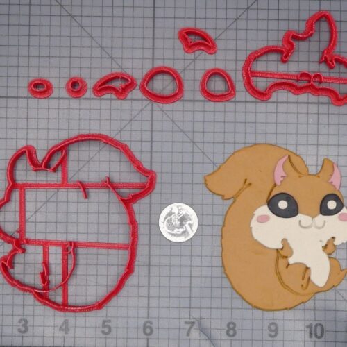 Squirrel 266-L811 Cookie Cutter Set