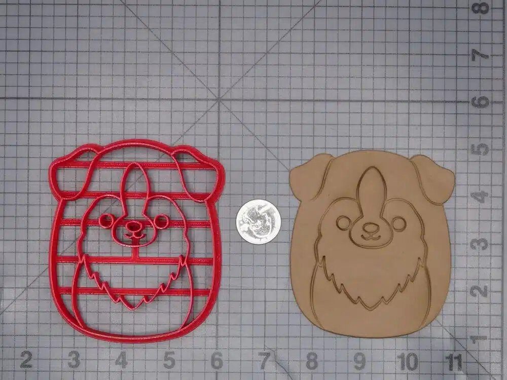 Squishmallow - Andres Dog 266-L878 Cookie Cutter