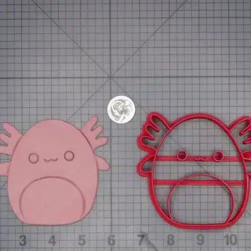 Squishmallow - Archie the Axolotl Body 266-L905 Cookie Cutter