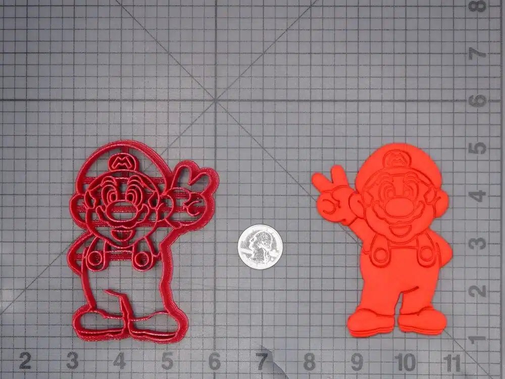 JB_Super Mario Body 266-L954 Cookie Cutter
