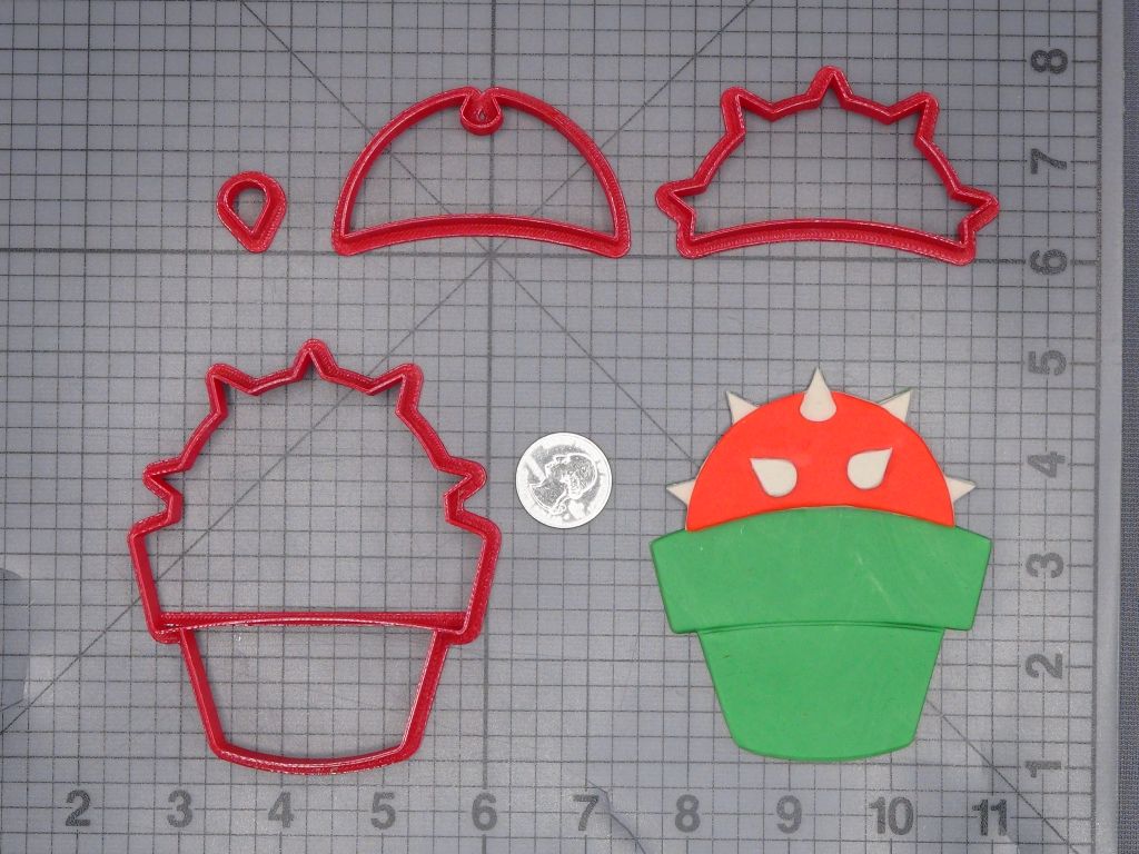Super Mario - Pipe 266-L835 Cookie Cutter Set