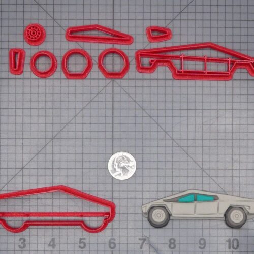 Tesla - Cybertruck 266-L808 Cookie Cutter Set