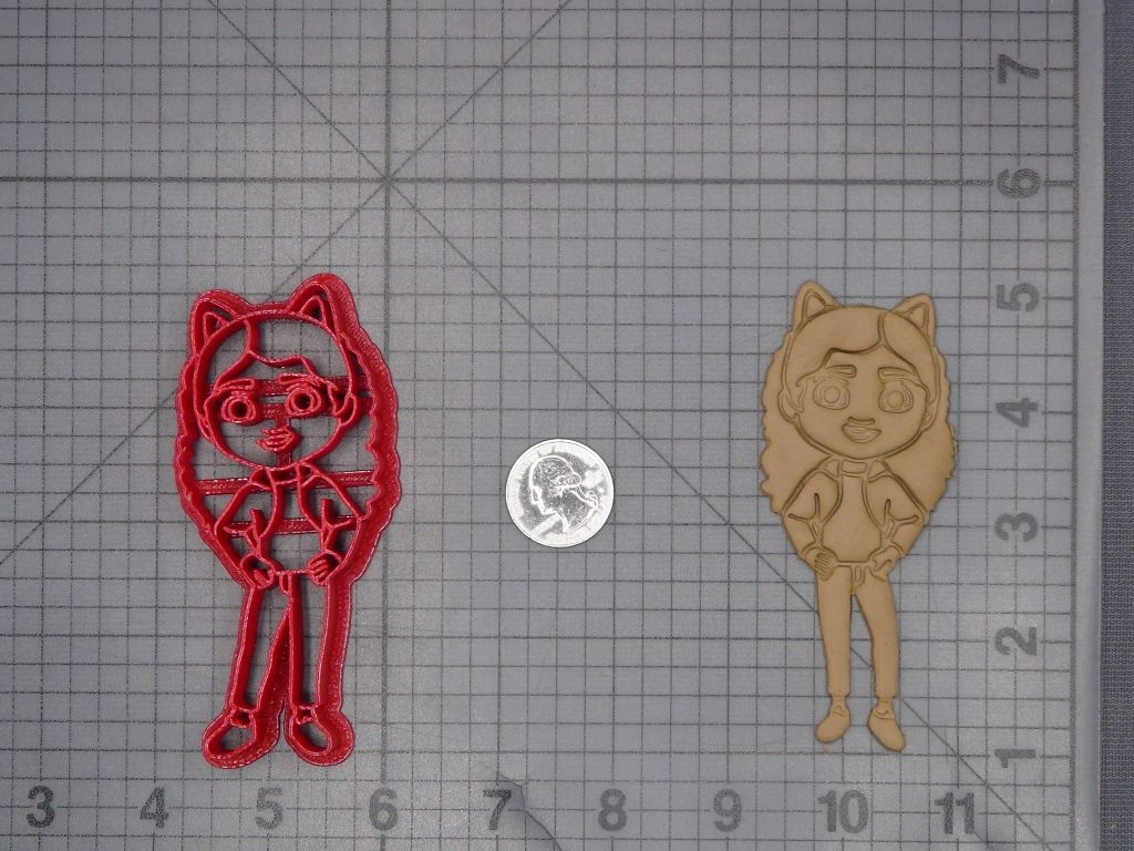 Gabbys Dollhouse - Gabby Body 266-M005 Cookie Cutter