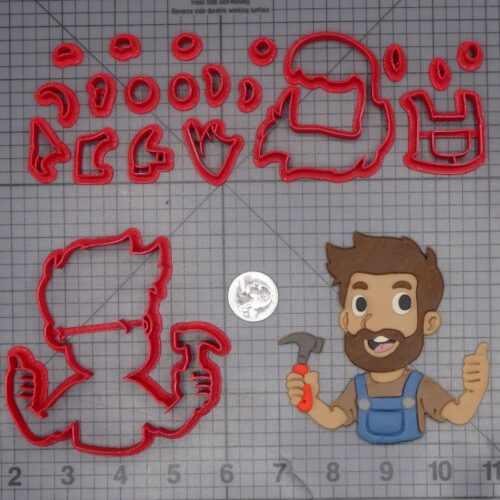 Handyman 266-L834 Cookie Cutter Set