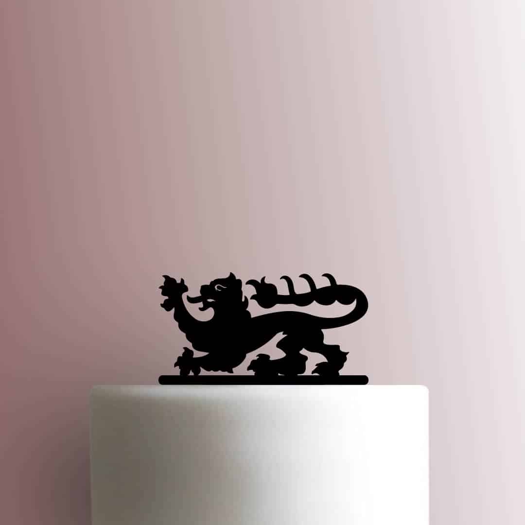 Heraldic Lion 225-C150 Cake Topper