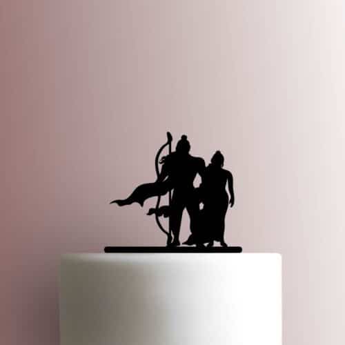 Hindu Lord Ram and Devi Sita 225-C149 Cake Topper