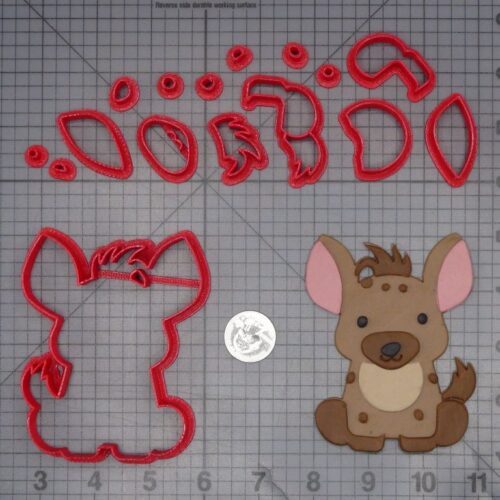 Hyena Body 266-L820 Cookie Cutter Set