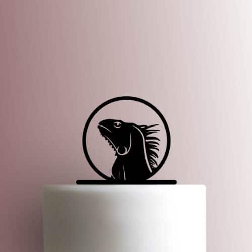 Iguana Head 225-C152 Cake Topper
