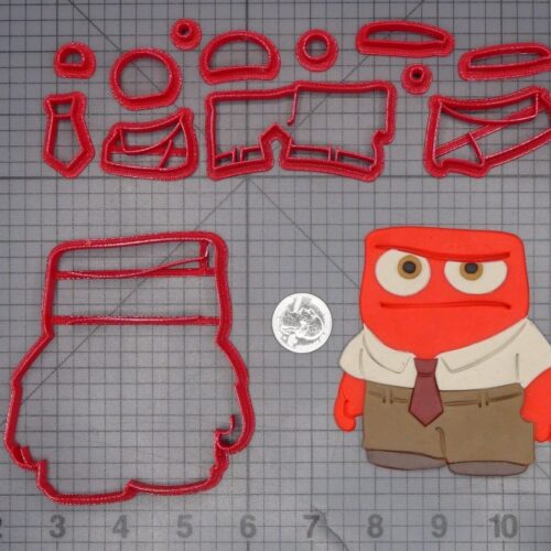 Inside Out - Anger Body 266-M011 Cookie Cutter Set