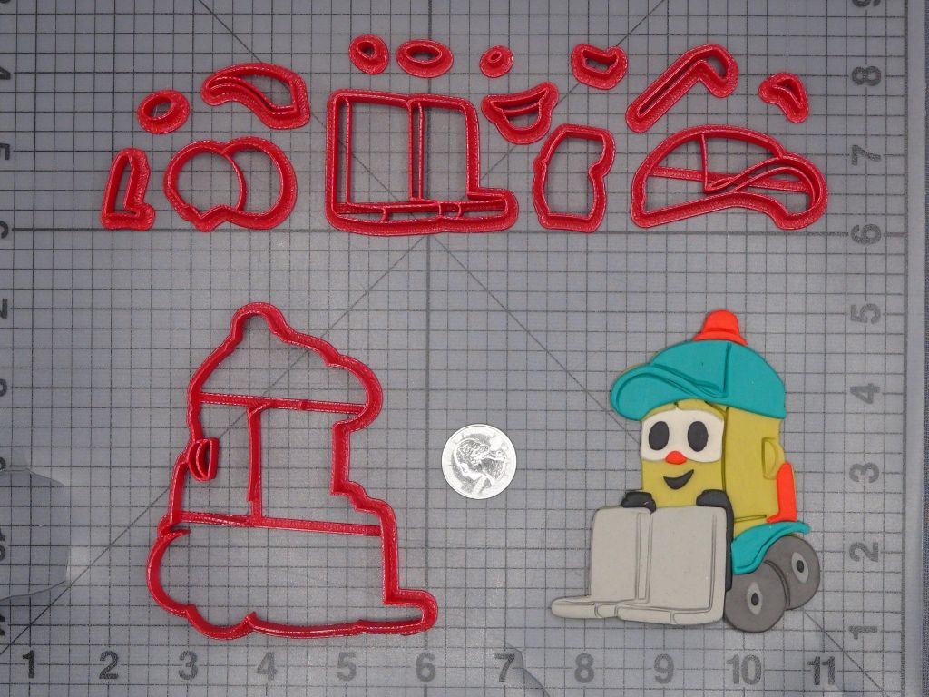 JB_Leo the Truck - Lifty 266-L981 Cookie Cutter Set